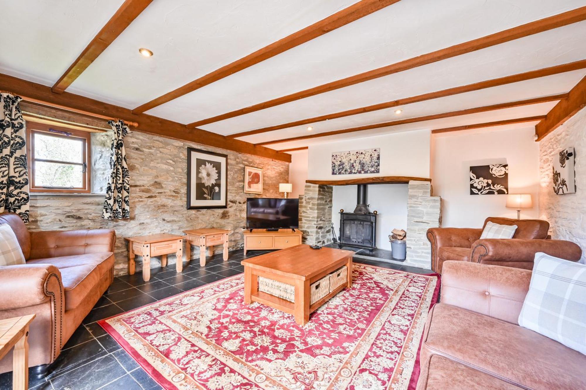 Polean Farm Cottages - With Free Animal Feeding And Pony Rides And Free Access To A Nearby Pool لوي الغرفة الصورة